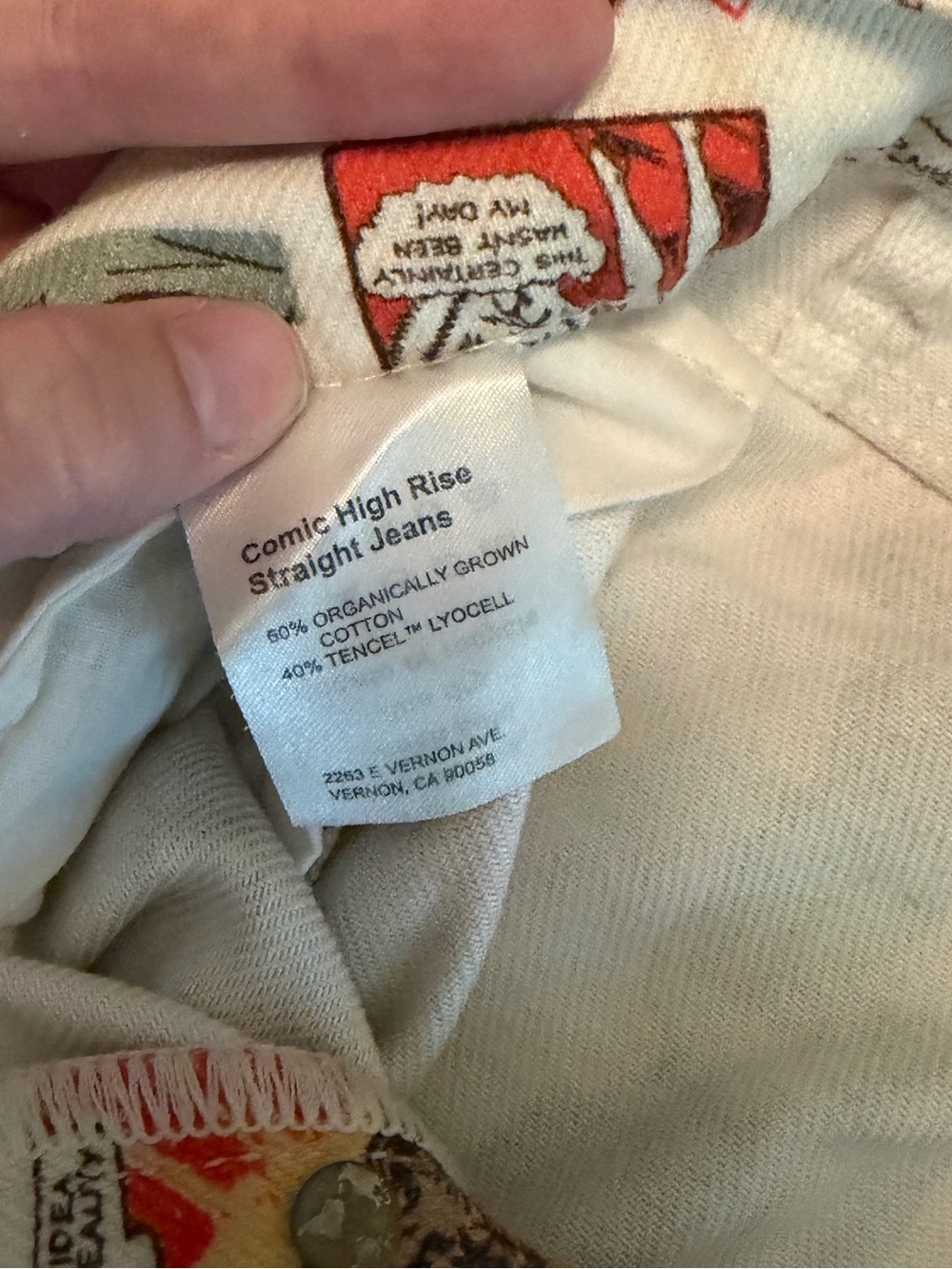 Reformation Comic High Rise Straight Jeans- 26 - Picture 4 of 5